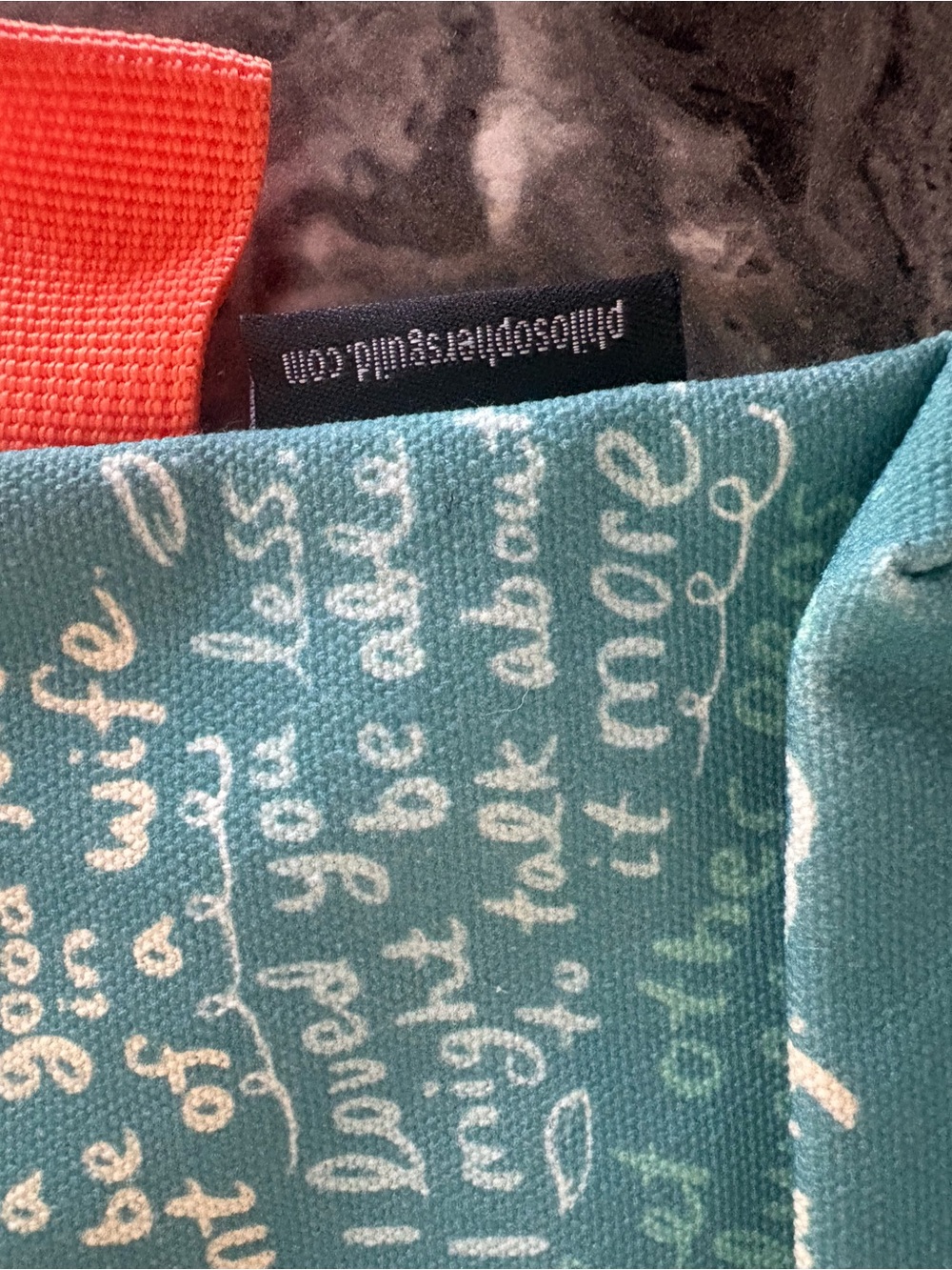 NWT! Jane Austen Portrait Canvas Pouch, THE UNEMPLOYED PHILOSOPHER’S GUILD - Picture 6 of 12